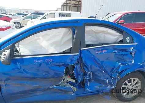 2018 Chevrolet Sonic Lt Auto from USA, damaged, VIN 1G1JD5SH8J4114940